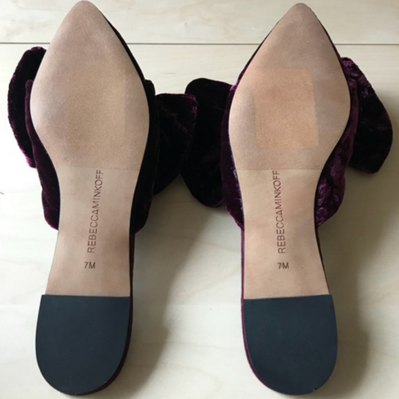 ⚡LAST CHANCE NWT Rebecca Minkoff Alexis Bow Mule - Picture 3 of 5
